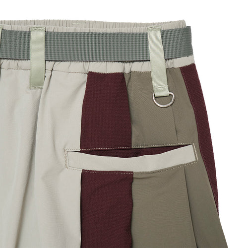 〈WOMEN〉Nylon Stretch Multi striped SK