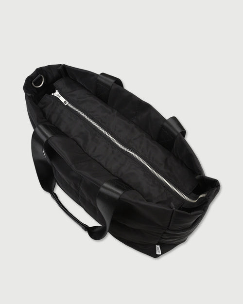 RUFFLOG QUILTING SHOULDER TOTE BAG