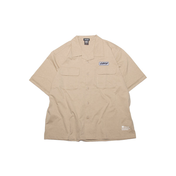 STRETCH BUTTON SHIRT SAND