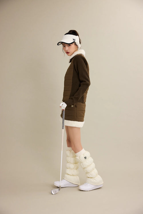 RFLG×RND FAUX FUR QUILTING JK