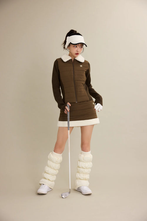 RFLG×RND FAUX FUR QUILTING JK