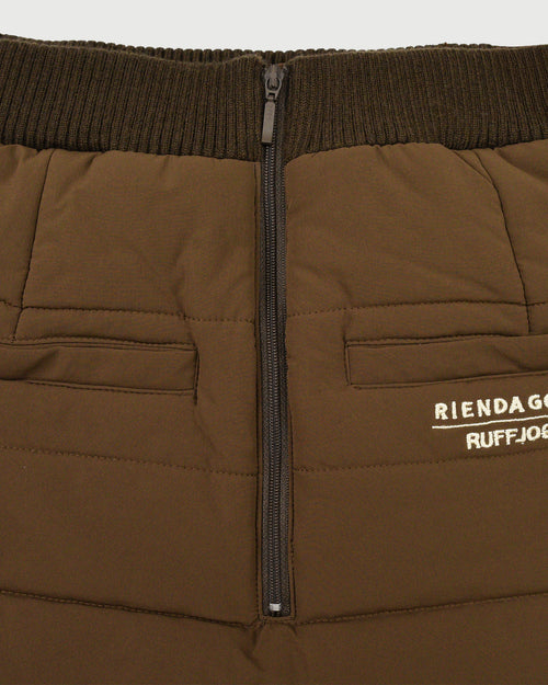 RFLG×RND FAUX FUR QUILTING TIGHT SK