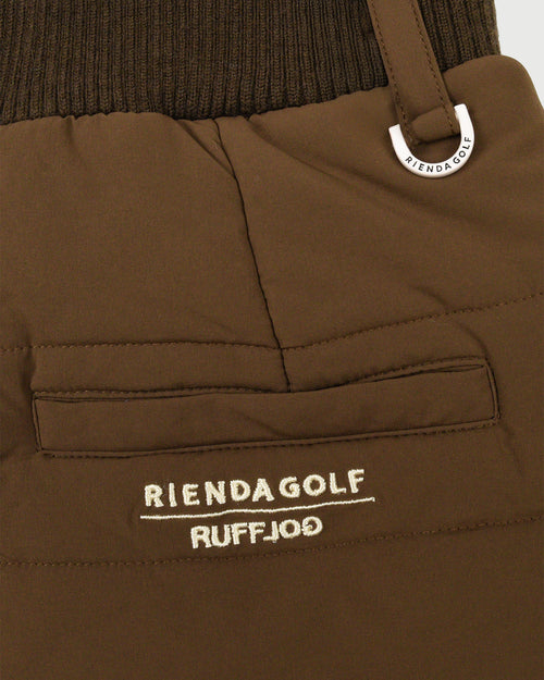 RFLG×RND FAUX FUR QUILTING TIGHT SK