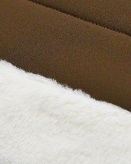 RFLG×RND FAUX FUR QUILTING TIGHT SK