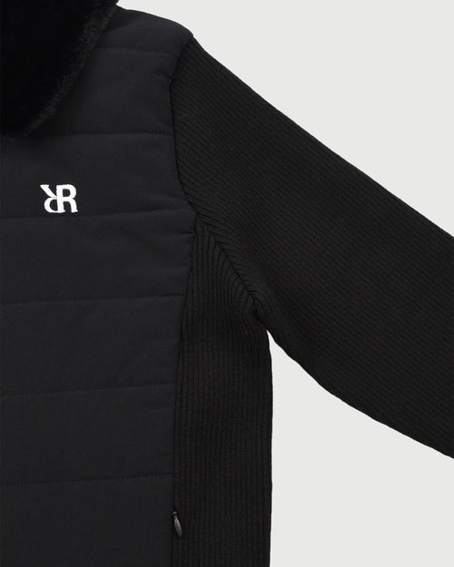 RFLG×RND FAUX FUR QUILTING JK