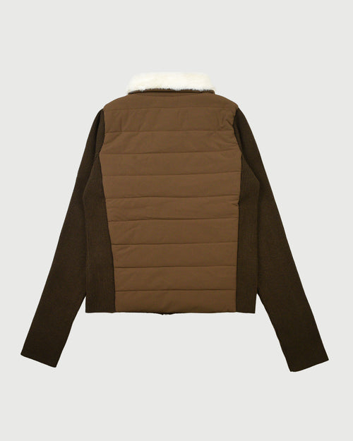 RFLG×RND FAUX FUR QUILTING JK