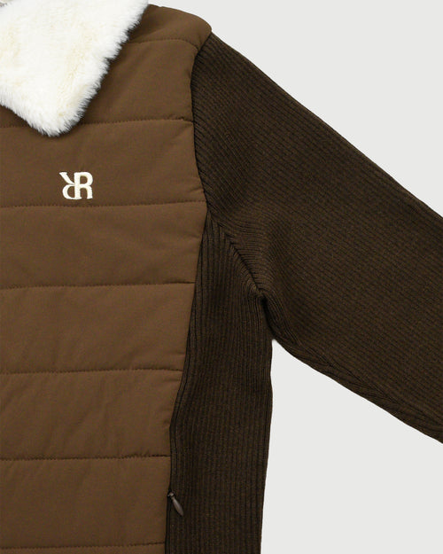 RFLG×RND FAUX FUR QUILTING JK