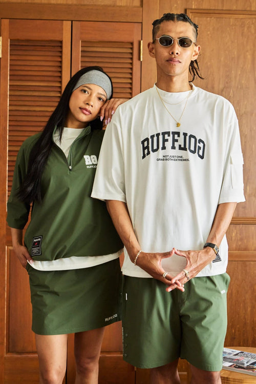 るる RAGLAN HALF ZIP S/S SHIRTS 26SS-5 – RUFFLOG