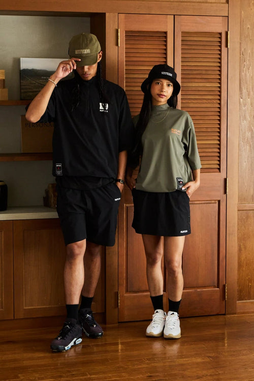 LOGO MOCKNECK S/S SHIRTS 26SS-5