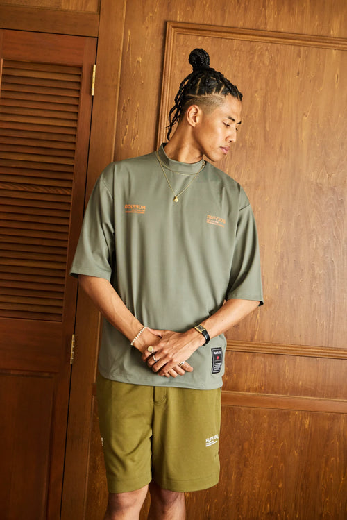 LOGO MOCKNECK S/S SHIRTS 26SS-5