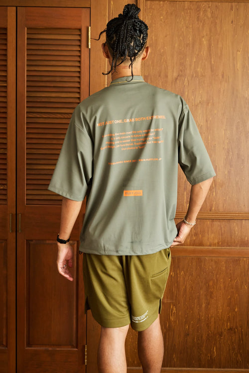 LOGO MOCKNECK S/S SHIRTS 26SS-5