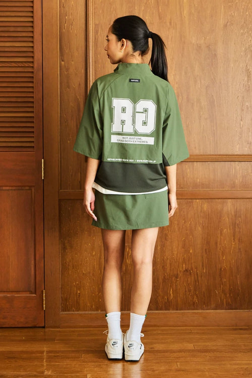 RAGLAN HALF ZIP S/S SHIRTS 26SS-5