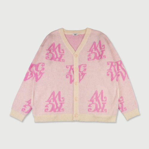 RW icon logo cardigan