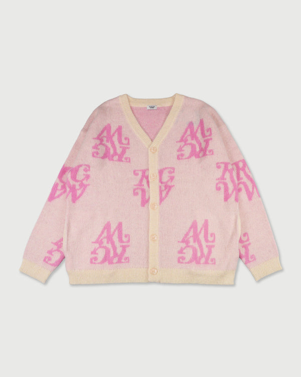 RW icon logo cardigan