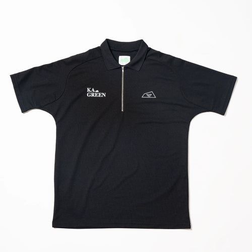 Malama Pique Zip Polo S/S(NeverUp)