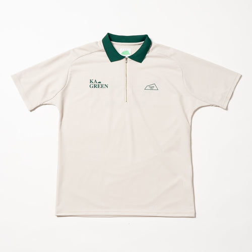 Malama Pique Zip Polo S/S(NeverUp)
