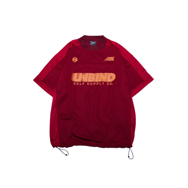 PLEASANT MOCK GAME SHIRT BURGUNDY