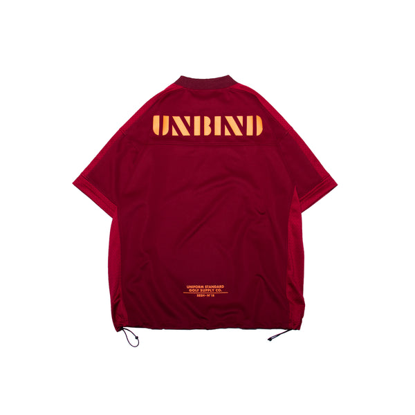 PLEASANT MOCK GAME SHIRT BURGUNDY