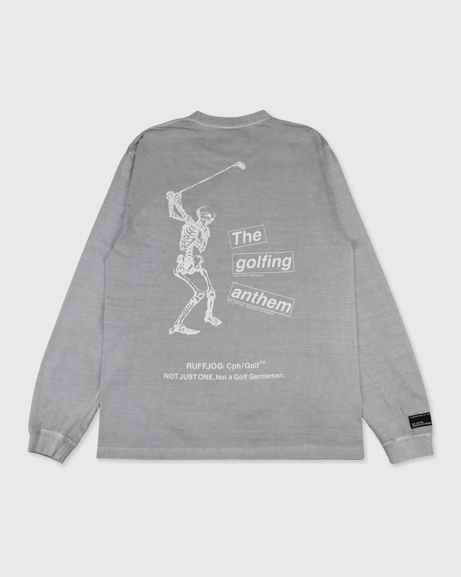 メンズウェア RUFFLOG GOLFING ANTHEM L/S MOCK TEE M Golfing Anthem L/S Tee – RUFFLOG