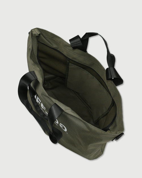 RUFFLOG ZIPPER TOTE BAG