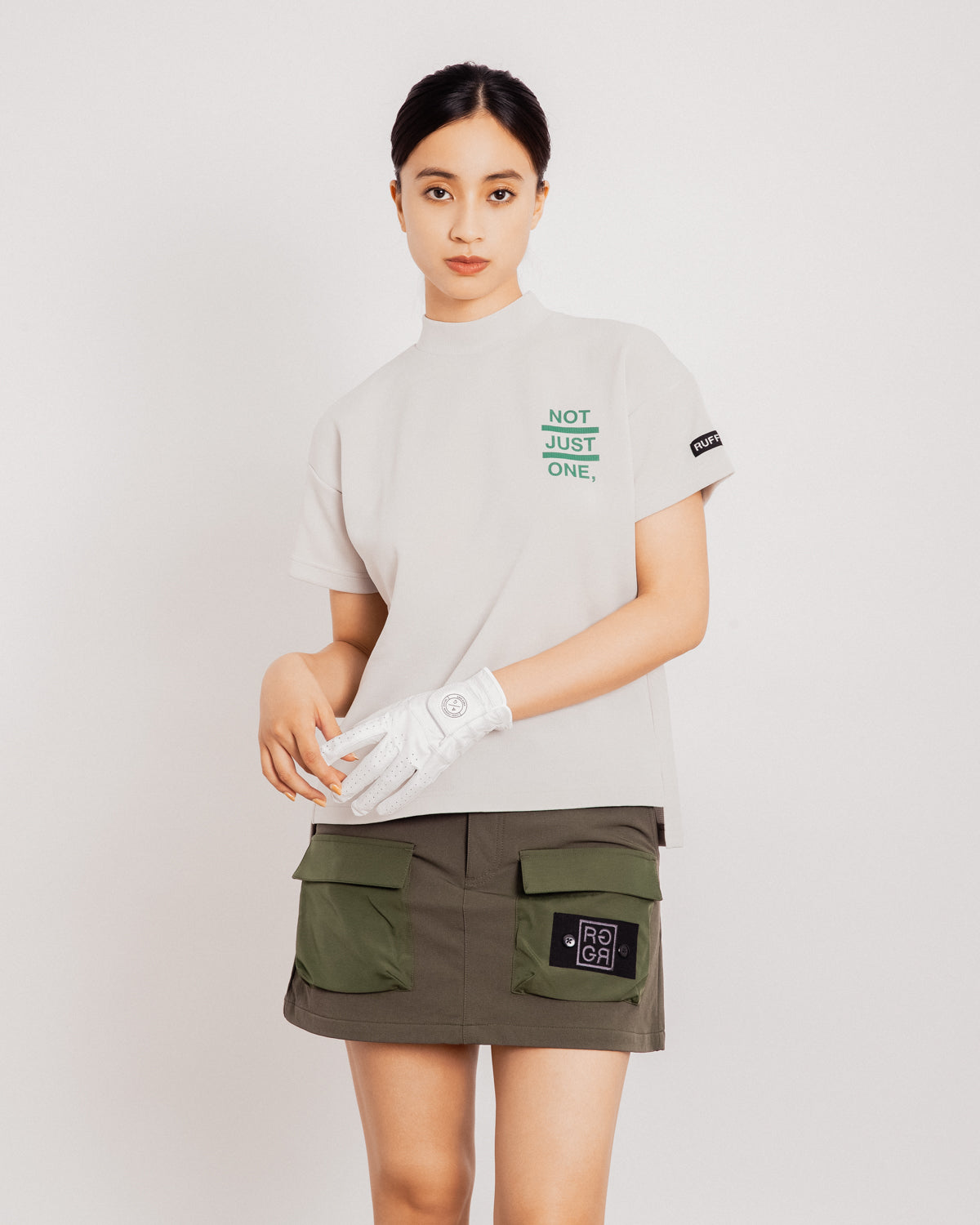 レディースウェア RUFFLOG Hyper Stretch Golf Skirt Black Hyper Stretch Golf Skirt – RUFFLOG