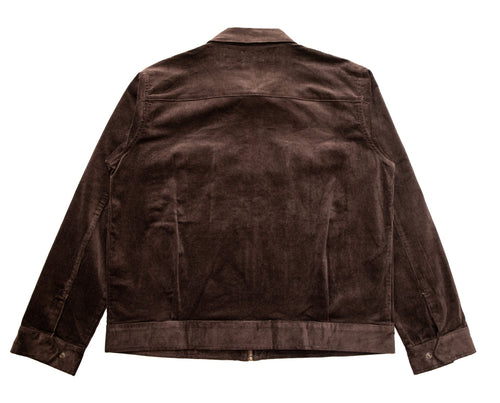 CORDUROY JACKET BROWN