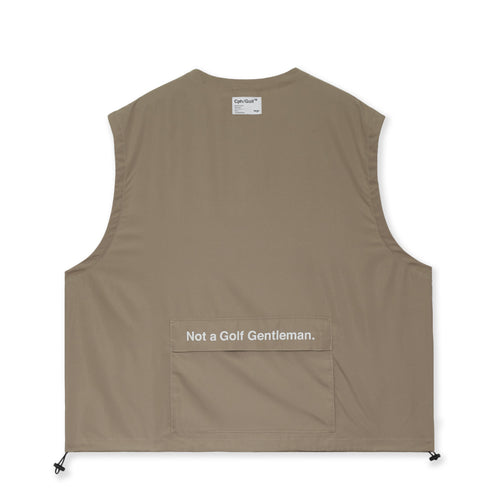 #DETACHABLE VEST COACH JKT BEIGE