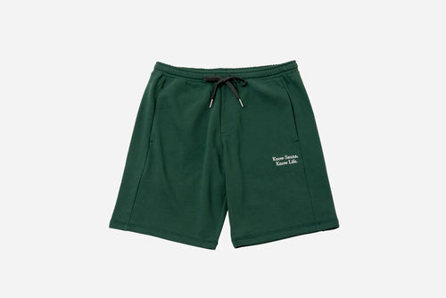 One Mile Sauna Wear”Know Sauna,Know Life” Half Pants Deep Green