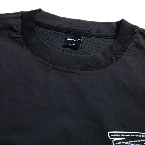 Tech Woven Fill-in Logo Golf Piste Black