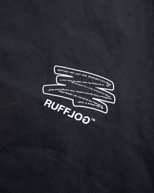 Tech Woven Fill-in Logo Golf Piste Black