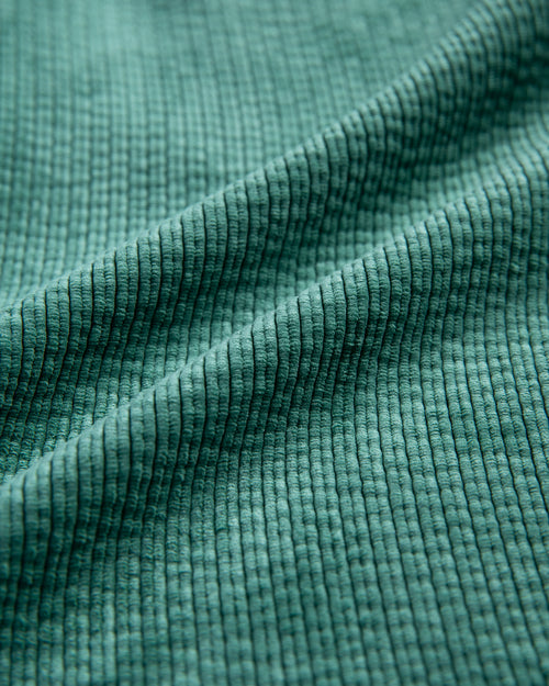 #ADJUSTABLE CORDUROY PANTS GREEN