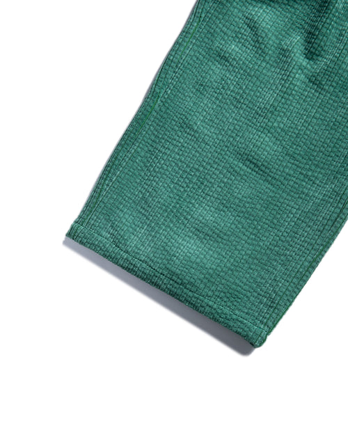 #ADJUSTABLE CORDUROY PANTS GREEN