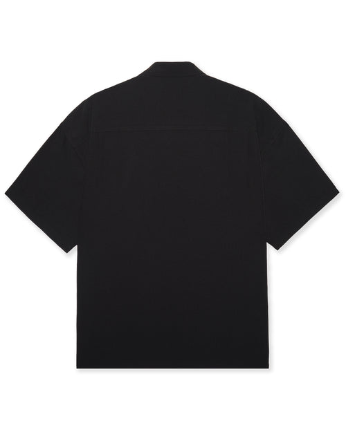 Stretch Big Pocket Shirt Black