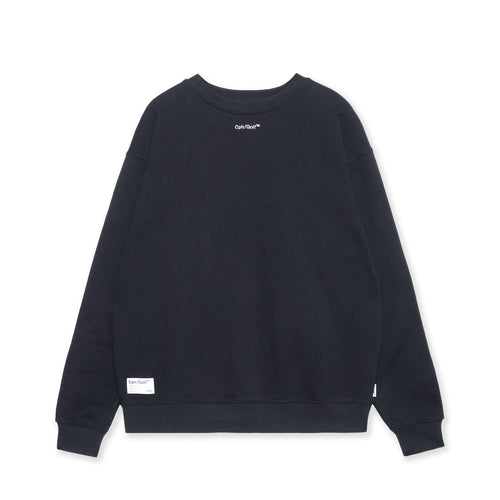 #SWING-CYCLE LOGO CREW SWEAT BLACK