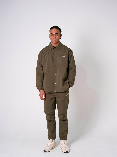 Stretch Nylon Tech Pants Khaki