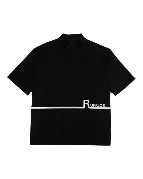 CROSS LINE LOGO S/S MOCK