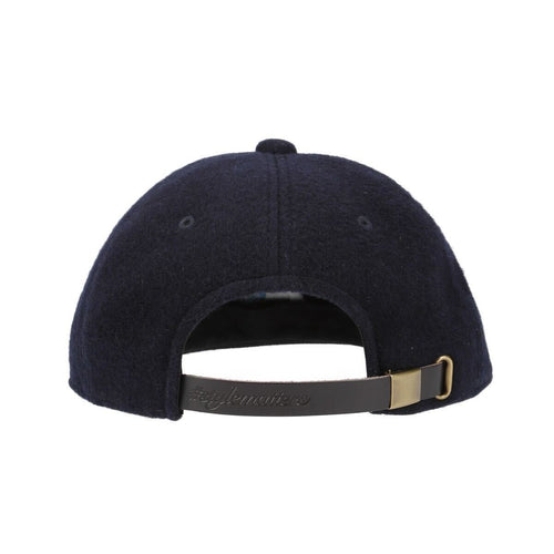 SASANQUA 6 PANEL WOOL CAP NAVY