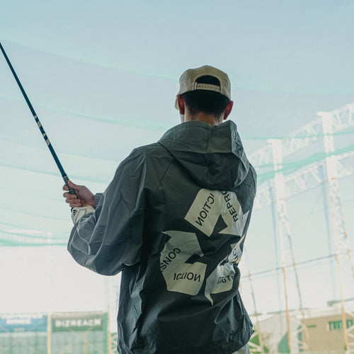 #SWING-CYCLE ANORAK JKT GRAY