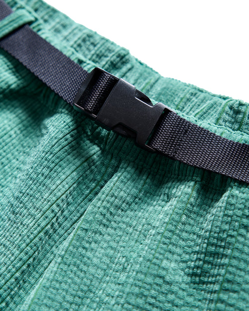 #ADJUSTABLE CORDUROY PANTS GREEN