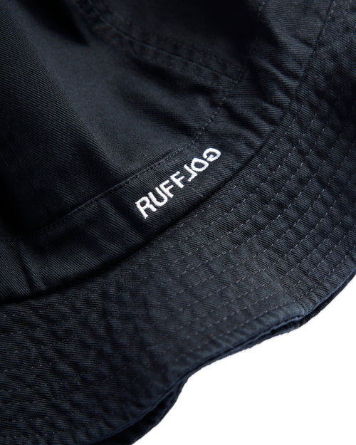 NJO Logo Bucket Hat Black