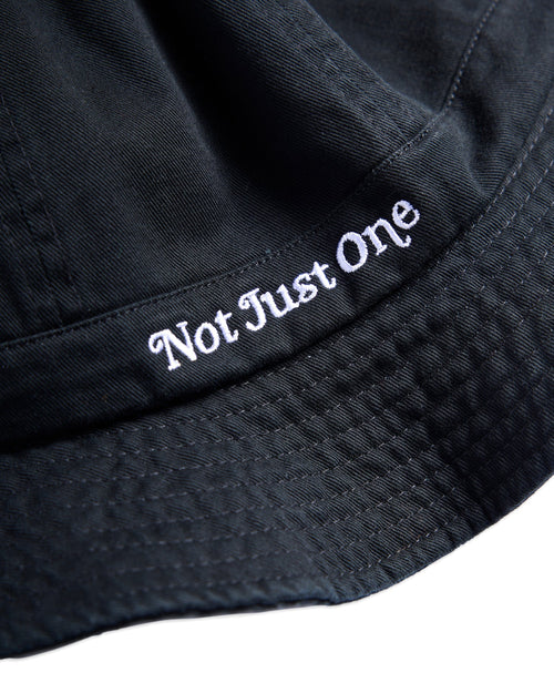 NJO Logo Bucket Hat Black