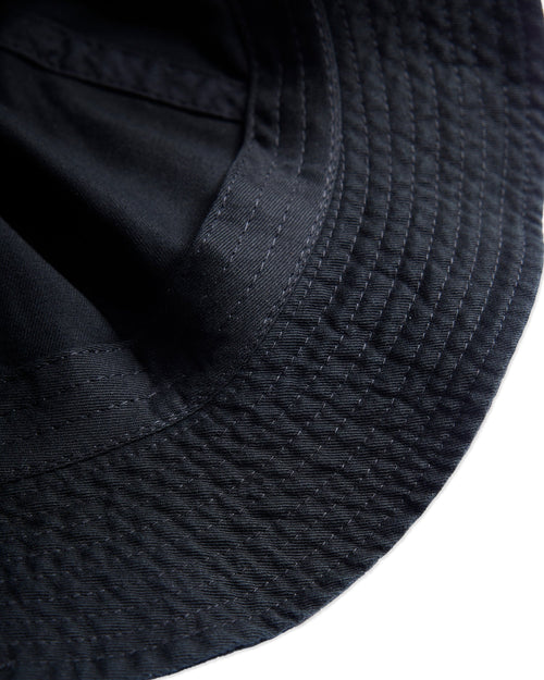 NJO Logo Bucket Hat Black