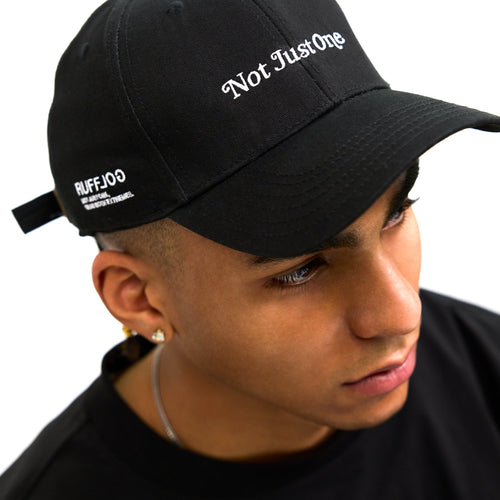 NJO Logo Cotton Twill Cap Black
