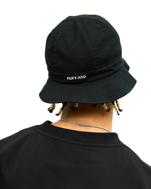 NJO Logo Bucket Hat Black