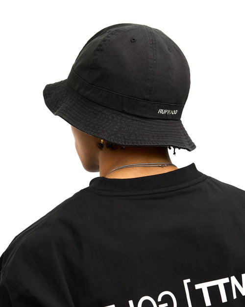 NJO Logo Bucket Hat Black