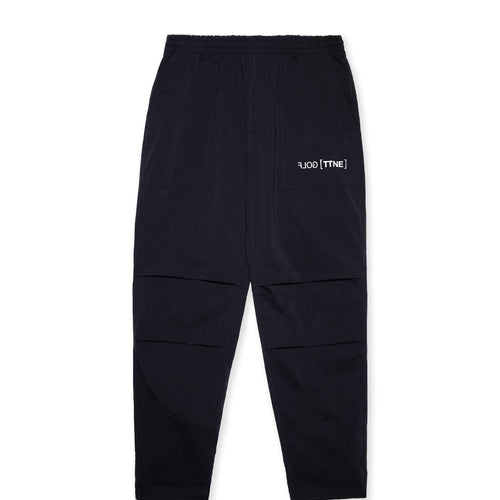 RUFFLOG×TTNE Nylon Baker Pants Black