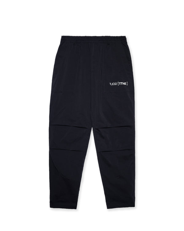 RUFFLOG×TTNE Nylon Baker Pants Black