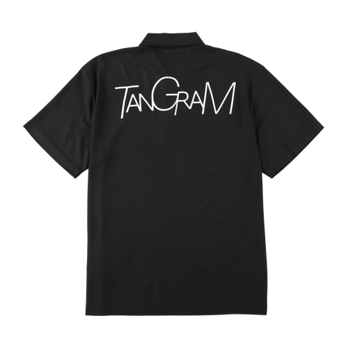 Vertical Logo Polo Shirts Black