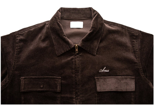 CORDUROY JACKET BROWN