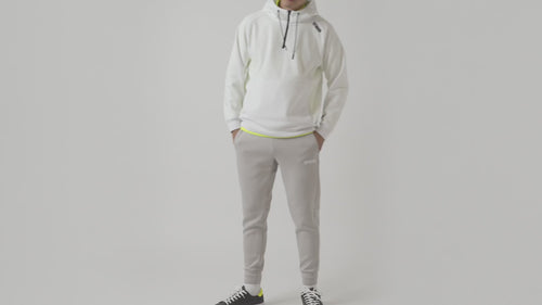 WARM MOCKNECK LS T WHITE